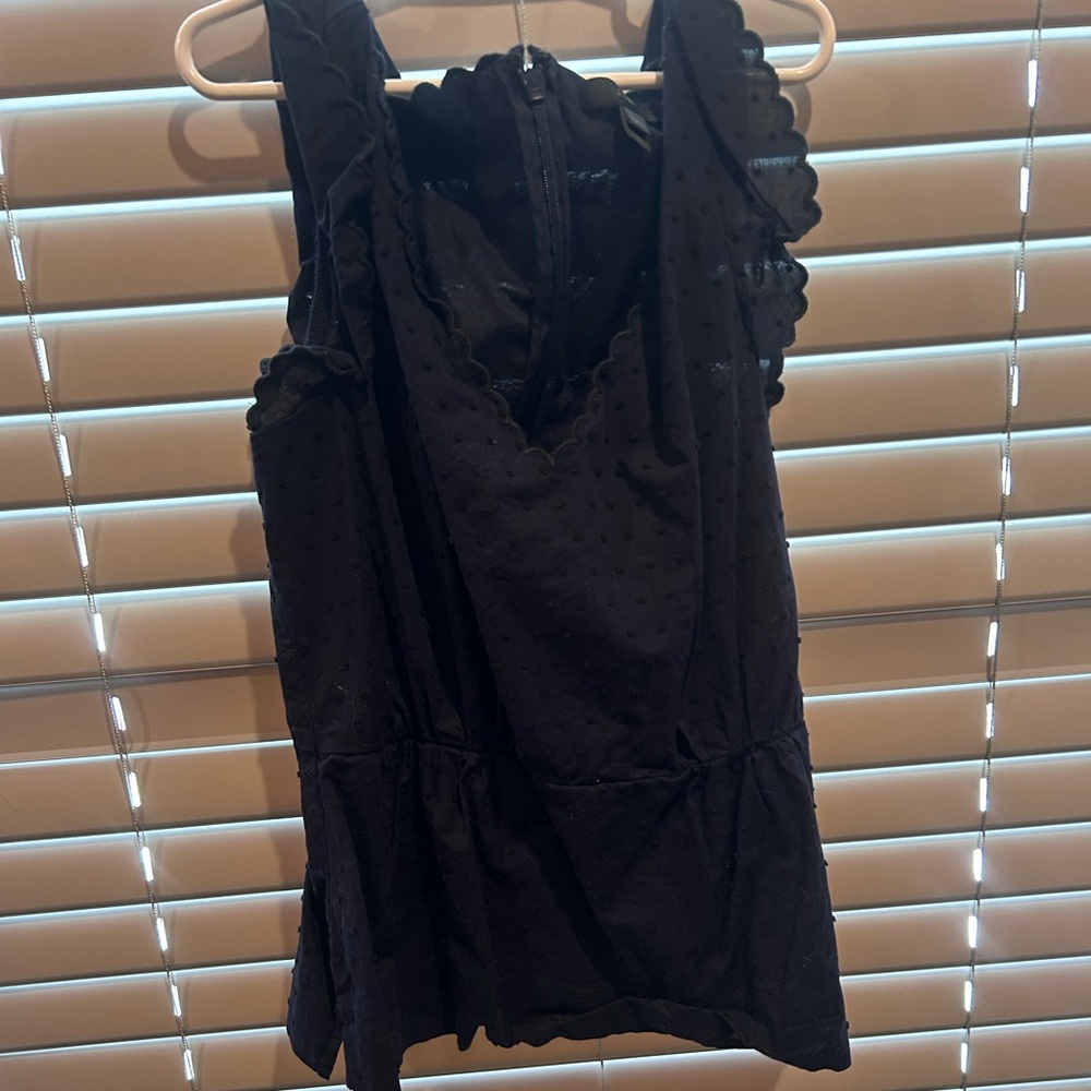 J crew formal tank top blouse
